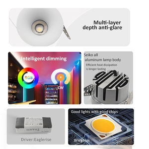 Projecteur anti-éblouissant de plafond en aluminium à tête unique d'intense luminosité de Shanhe - Product Image 3