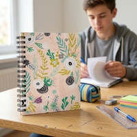 Impression UV personnalisée, papier décoratif vierge de haute qualité, sublimation, design moderne, pour carnet de planification, décoration de la maison et du bureau