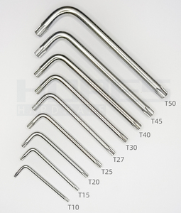 ประแจขันน๊อตเหล็กชุบโครเมี่ยม T10 T15 T20 T30 T40 T45ประแจขัน T50เครื่องมือช่าง - Product Image 6