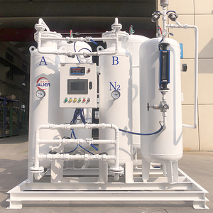 잘리어 산업용 질소 발생기 6Nm3/h, 99.5% 순도 PSA 질소 플랜트 질소 제조기 - Product Image 1
