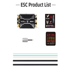 Hot HGLRC SPECTER 90A ESC Dual MOS Soporte BL32 ESC Telemetría <span class=keywords><strong>2</strong></span>-8S para nivel de película X8 X4 y XCLASS RC FPV Drone - Product Image 5