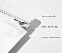 Sachet Doypack en aluminium imprimé personnalisé de qualité alimentaire avec fermeture zip pour fruits secs, noix et snacks – Emballage plastique OEM ODM