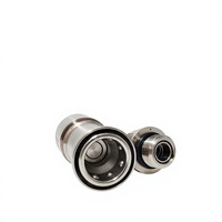 Raccords rapides haute pression Danfoss Stubli UQD04 à refroidissement liquide, interchangeables, conformes OCP, en acier inoxydable 316L poli