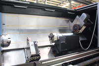 TCK700-3000 Fanuc double mandrin Double broche haute efficacité axe Y torno cnc tour robuste lit incliné CNC tour Machine
