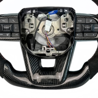 Vente directe d'usine - Volant en fibre de carbone pour Toyota 86 Mark X Hilux N70 N80 Fortuner Land Cruiser avec LED