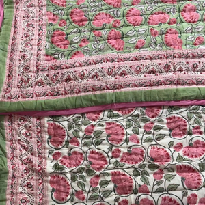 La mejor última tendencia hecha a mano, diseño Premium, la mejor venta caliente, juego de colcha acolchada de algodón de alta calidad, bordado ligero impreso - Product Image 1