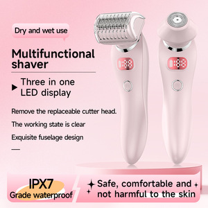 NOUVEAU Rasoir Électrique Corporel pour Femme, Épilateur Portable Numérique LCD, Tondeuse Indolore pour l'Épilation des Zones Intimes et des Poils du Maillot de Bain - Product Image 5