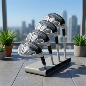 <span class=keywords><strong>Club</strong></span> <span class=keywords><strong>de</strong></span> <span class=keywords><strong>golf</strong></span> hybride Rescue style M6 pour homme, tête en acier inoxydable, manche en bois, fer <span class=keywords><strong>de</strong></span> remplacement 3 4 5 6, facile à frapper, bois <span class=keywords><strong>de</strong></span> fairway - Product Image 2