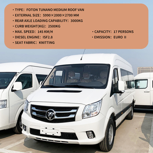 Furgoneta Foton Toano Pro Original, Distancia Entre Ejes Larga, Techo Mediano, 9 Asientos, para Compras al por Mayor Globales - Product Image 6