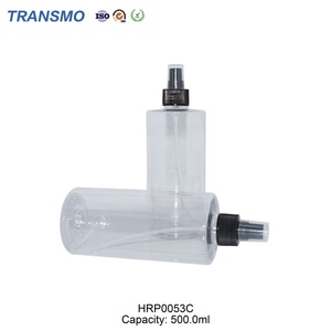 Customized Empty Body Lotion <b>Bottle</b> <b>Plastic</b> Cosmetic Packaging 500ml Luxury Mist <b>Spray</b> <b>Bottle</b> Packaging - Product Image 1