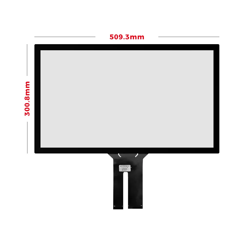 4.3 "~32" various industrial capacitive touch screens can be equipped with plastic frame, hardware frame, touch screen module