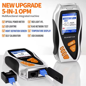 Zoerax mới 5 trong 1 thiết bị sợi quang VFL 5mW RJ45 Cáp Tester mini mà không cần pin sợi quang tìm lỗi opm - Product Image 2