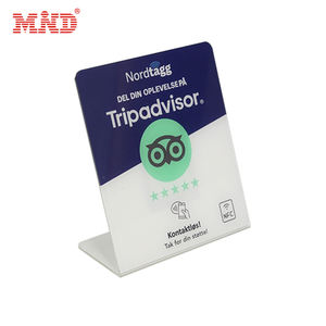 Expositor <span class=keywords><strong>de</strong></span> Mesa Acrílico Personalizable Profesional con NFC para Reseñas <span class=keywords><strong>de</strong></span> <span class=keywords><strong>Google</strong></span>, Calificaciones y Menús <span class=keywords><strong>de</strong></span> Restaurantes, Soporte <span class=keywords><strong>de</strong></span> <span class=keywords><strong>Google</strong></span> - Product Image 3