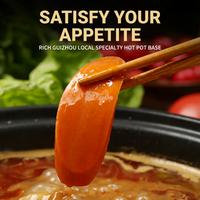 Pâte de fondue au haricot noir certifiée HACCP |   Base épicée de Douchi non-OGM |   Sauce savoureuse du Guizhou, norme d'exportation, avec étiquette propre, OEM
