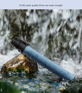 Ajoteq penyaring air Mini, pemurni air pribadi bertahan hidup luar ruangan, bentuk pena, penyaring air sedotan untuk perjalanan & Berkemah, penggunaan darurat - Product Image 5