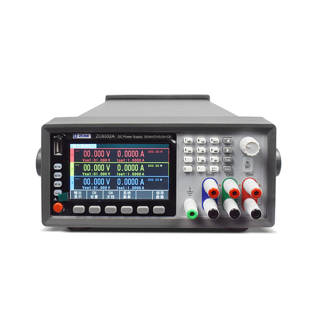ZCTEK ZC6300A Series Programmable Multi-Channel Linear DC Power Supply ZC6322A ZC6324A ZC6332A ZC6333A