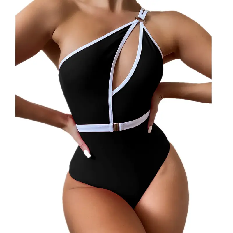 Conjunto de traje de baño personalizado para mujer, bañador Sexy con Tanga, ropa de playa, 2023