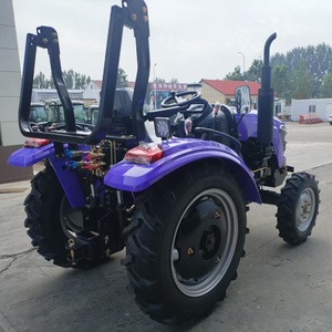 Mini-tracteur de jardin 4x4 à couple élevé de 50 CV avec cultivateur rotatif pour le labourage des petites exploitations agricoles - Product Image 2