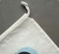 Sacs cadeaux miniatures en fibre de bambou compostables avec cordon de serrage, réutilisables et doux pour montres intelligentes