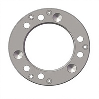 AUTOCHUCK T010A28 Plaque de montage de mandrin de tour, bride de connexion de la tige A8 pour mandrin de tour CNC