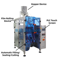 Nouvelle machine d'emballage automatique de sachets triangulaires pour jus, boissons, lait et sachets pyramidaux