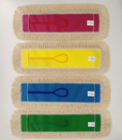Serpillère plate en fil blanc naturel, économique et écologique, pour le nettoyage des hôtels et des propriétés