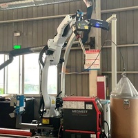Robot de soudage 3D mobile SRM et machine de soudage sur rail, système de soudage robotisé au CO2, autres équipements de soudage pour structures en acier