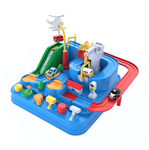 Juego <span class=keywords><strong>de</strong></span> Pistas <span class=keywords><strong>de</strong></span> Carreras con Autos <span class=keywords><strong>de</strong></span> <span class=keywords><strong>Juguete</strong></span> DWI, Rompecabezas <span class=keywords><strong>para</strong></span> Niños, Estacionamiento en Rieles, Ciudad <span class=keywords><strong>de</strong></span> Rescate, Juguetes Educativos <span class=keywords><strong>para</strong></span> Niños - Product Image 1