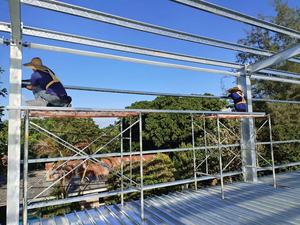 Almacén Modular Prefabricado de Estructura de Acero |   Estructura Metálica Moderna y Ligera para Logística y Construcción de Plantas Industriales - Product Image 4