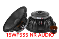 Haut-parleur de basses professionnel de 15 pouces, 8 ohms, 1200 W, bobine vocale de 4 pouces, aimant en ferrite, 95 dB, woofer audio de scène 15WF535