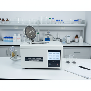 SKZ1064 Automatic Oxygen Bomb <strong>Calorimeter</strong> for Measuring Coal <strong>Fuel</strong> Food and <strong>Solid</strong> Liquid Sample Calorific Value - Product Image 1