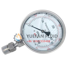 Pompe de nettoyage à haute pression 400 Mpa avec manomètre hydraulique et manomètre à huile pour hydrojetting - Product Image 2