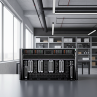 Serveur GPU monté en rack XE9680 à succès avec double processeur Intel Xeon 8468, 64 Go DDR4, 2x7,68 To SSD, H800 pour centre de données GPU