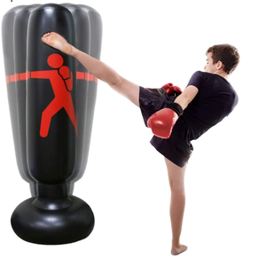 OEM Meilleures ventes : Sacs de <span class=keywords><strong>frappe</strong></span> gonflables en PVC de haute qualité pour enfants, type colonne de <span class=keywords><strong>frappe</strong></span> sur pied, pour fitness à domicile et activités parent-enfant - Product Image 1