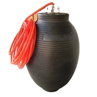 Bouchon de tuyau gonflable en caoutchouc / ballon de tuyau en caoutchouc / airbag de bouchage en caoutchouc gonflable 0,2 Mpa