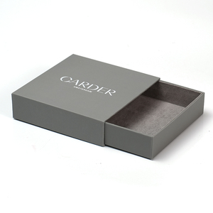 Custom LOGO Recyclable Rigid Cardboard Paper Packaging Sliding Drawer Gift <b>Box</b> - Product Image 1