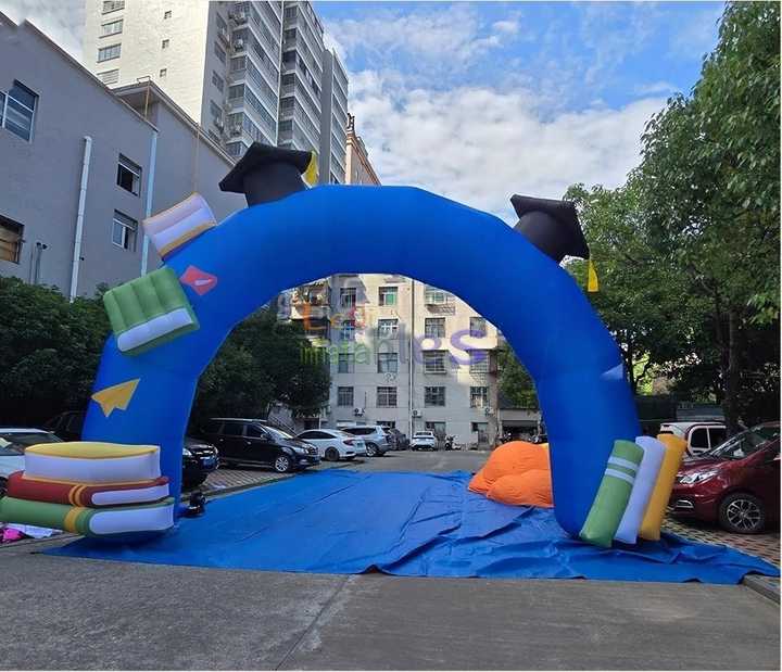Graduation Inflatables Inflatable Book Entrance Arch Customized ...