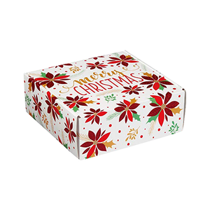 Wholesale Eco-friendly Custom Die Cut Christmas Box Mailer Shipping Box Packaging For Scarf Socks Set Packaging Gift Box