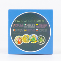 Vente en gros de cartes de tarot, magnifiques jeux de cartes de tarot, impression de cartes d'oracle, fabriquées en Chine
