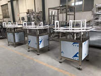 Collecteur de bouteille rotatif, à double tour/brouilleur réception machine de table