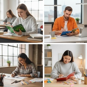 Cuaderno Escolar <span class=keywords><strong>Niger</strong></span>, Tamaño A5, Línea Francesa, 48 Hojas, Encuadernación Cosida, Cuaderno de Ejercicios para Uso Escolar - Product Image 2