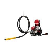 Neuer Hochfrequenz-Rucksack-Beton vibrator Benzin beton Externer Vibrations-Benzinmotor-Antriebs modus