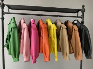 Chaqueta de cuero Natural de estilo corto para <span class=keywords><strong>mujer</strong></span>, chaqueta de piel de talla grande - Product Image 6
