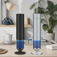 Diffuseur d'arômes intelligent en aluminium, sans eau, pour animaux de compagnie, avec haut-parleur Bluetooth, contrôle par application et lumière LED, pour table, hôtel