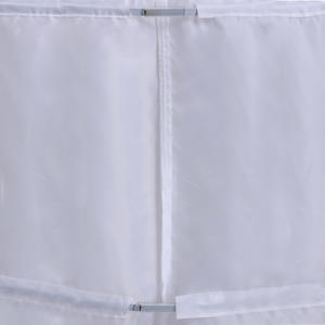 <span class=keywords><strong>Jupon</strong></span> de mariée en crinoline à 2 cerceaux avec traîne chapelle, accessoires blancs - Product Image 3