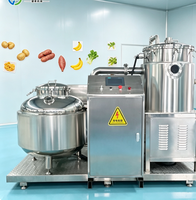 Machine de friture sous vide pour la préparation de snacks croustillants assaisonnés