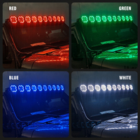 Barre lumineuse LED modulaire Amber Super Bright de 48 pouces pour toit, pour Polaris RZR, Can-Am Maverick X3, Defender, Talon, UTV, tout-terrain, 4x4