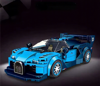Mould King 27001-27088 Mini Famous Super Racing Model Set Mainan Balok Plastik DIY Mobil Blok Bangunan