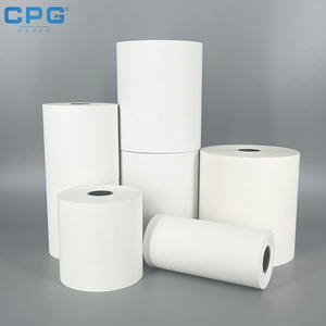 Papel Térmico para Caja Registradora, Material Ecológico, Libre de BPA, Rollo de Papel Térmico de 57x30mm, Rollo de Papel para Facturación POS para Restaurantes - Product Image 1