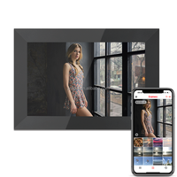 Pour 10.1 "Wifi Cloud cadre photo numérique IPS tactile HD affichage 16GB stockage partager Photo Via Frameo Cloud clé USB carte SD